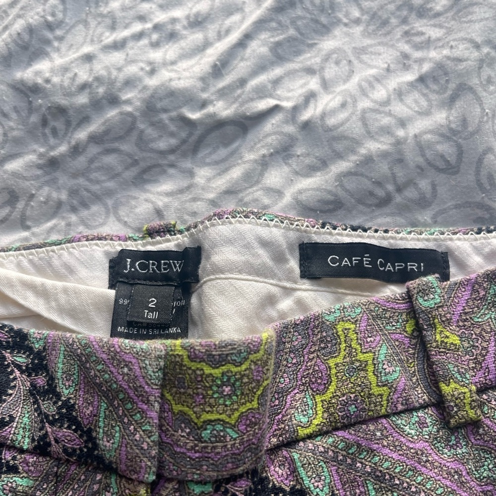 J.Crew pattern pants - Picture 2 of 2